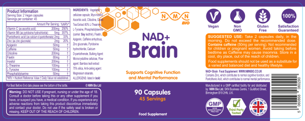 NAD+ Brain